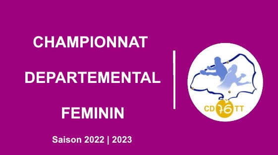 Note d’information championnat départemental par équipes féminin