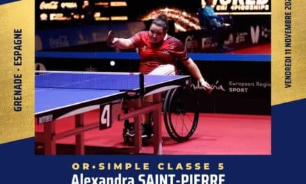 ALEXANDRA SAINT-PIERRE EST CHAMPIONNE DU MONDE CLASSE 5