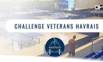 Les résultats du Challenge Vétérans Havrais Tour 1 (2 Février 2023) sont disponibles