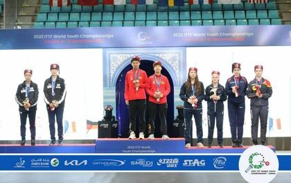 Gaëtane BLED du SPO Rouen Médaillé de Bronze en double au Championnat Jeunes à Tunis