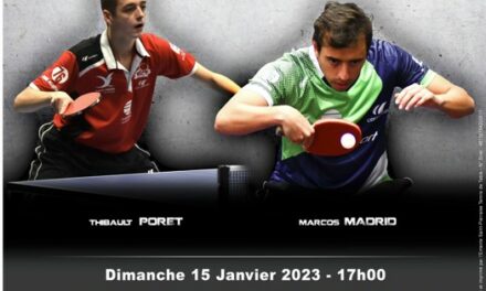 Match de PRO B Messieurs : ESP TT 1 VS TOURS 4S – 15 janvier 2023