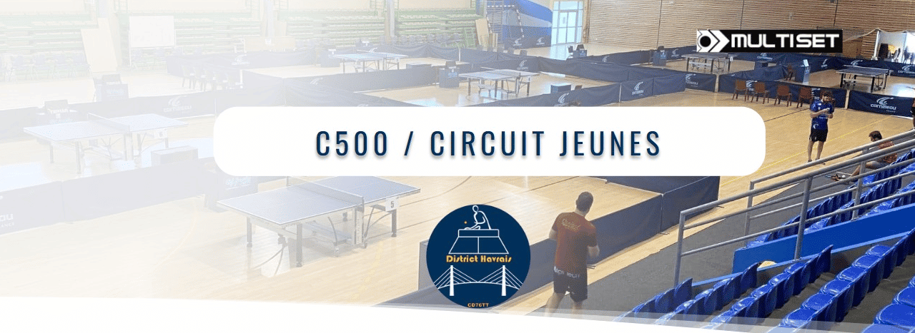 Challenge 500 et le Circuit Jeunes au Gymnase Claude BERNARD Rue Hannes Montlairy HAVRE le samedi 4 février
