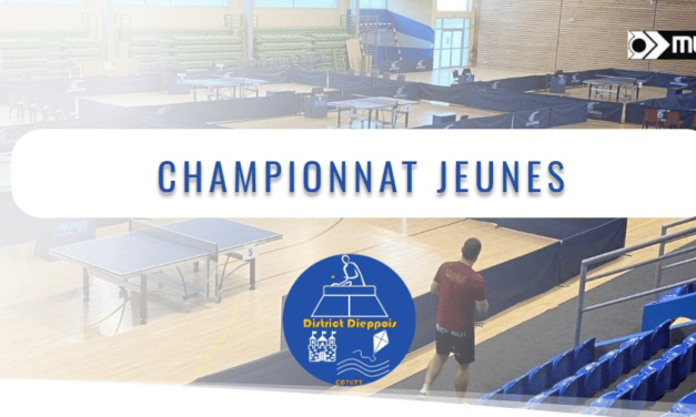 Résultat du Troisième tour du Championnat Jeunes du District Dieppois – 21 Janvier 2023
