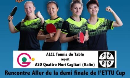 ETTU Cup – 1/2 de Finale ALLER de Tennis de Table / ALCL TT Grand-Quevilly – Quattro Mori de Cagliari (Italie)