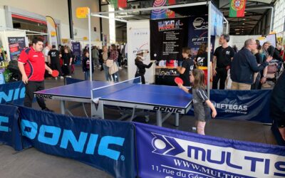 Un gros succès pour le stand Tennis de Table au Salon du Sport du 24 au 26 « Foire Internationale de Rouen »