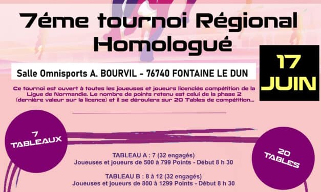 TOURNOI FONTAINE LE DUN 17 JUIN 2023