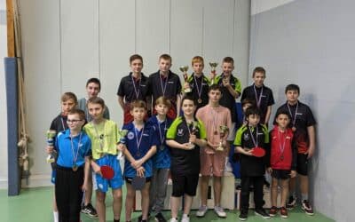 Finale du Championnat Jeunes du District Dieppois – Tennis de Table 76.