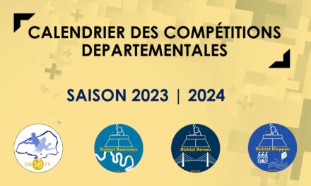 Le calendrier des compétitions CD76TT + DISTRICTS 2023-2024 est disponible…