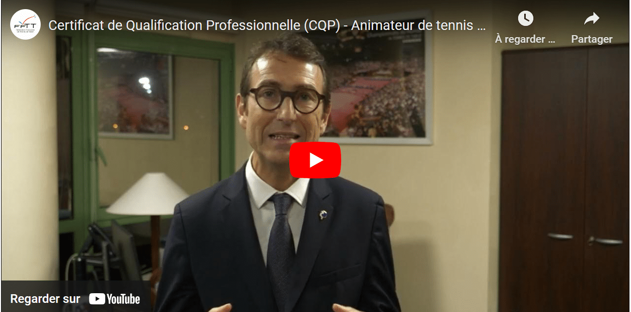 Le nouveau CQP « animateur de tennis de table » validé par France Compétences !