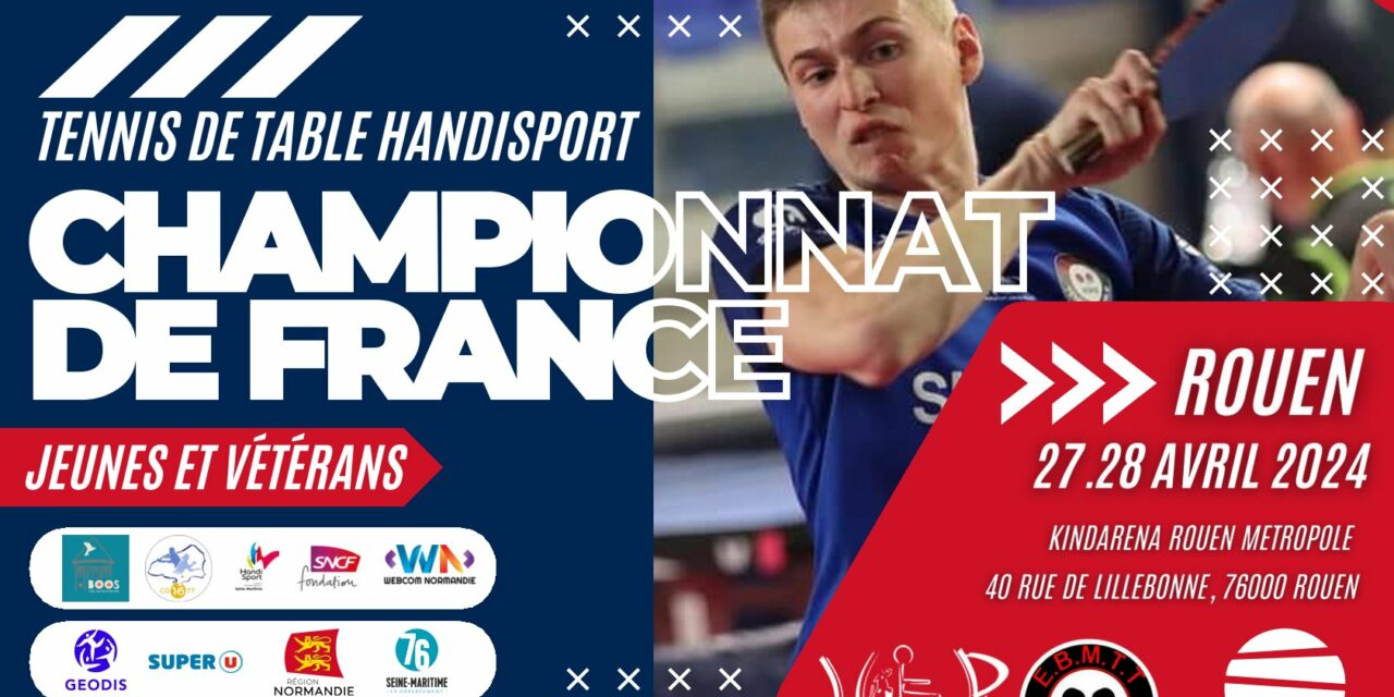 Championnat De France Handisport TT – Jeunes et Vétérans