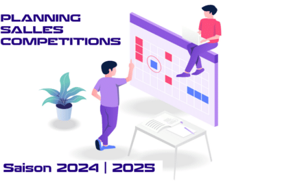 Planning des salles 2024 | 2025 par compétitions