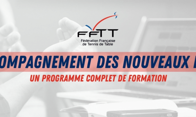 Accompagnement des nouveaux élus du tennis de table : un programme complet de formation