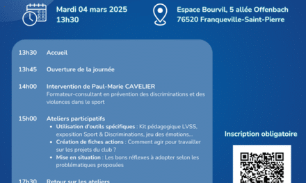 Journée départementale (76) de lutte contre toutes les formes de violences et de discriminations dans le sport 